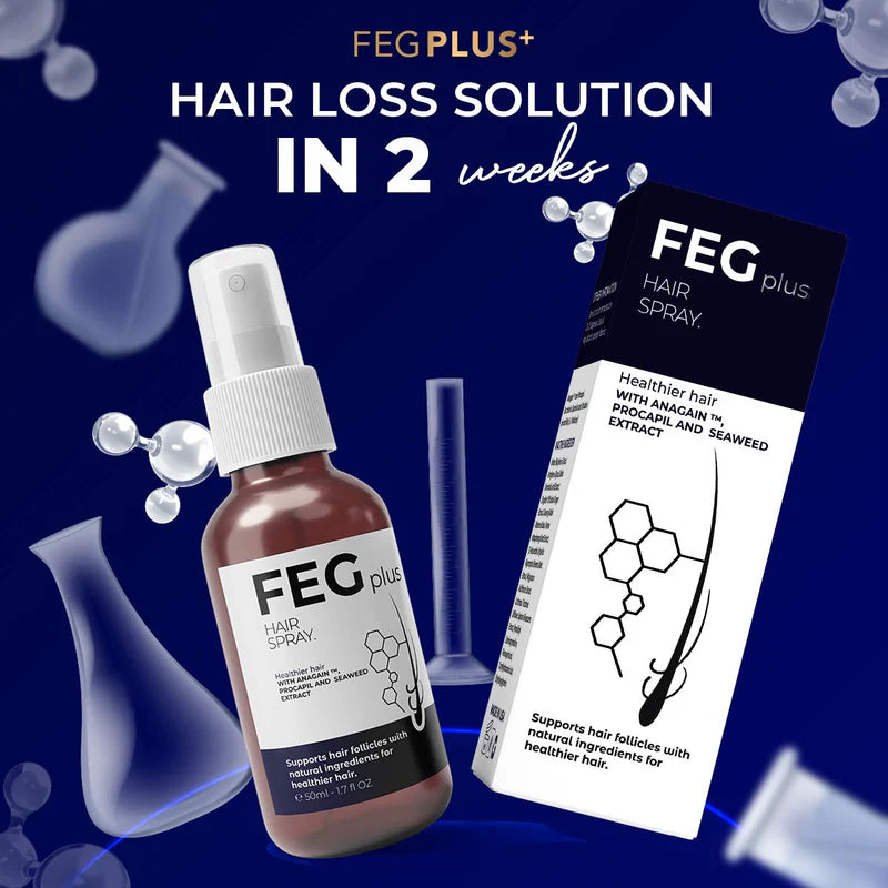 FEG Hair Growth Spray For Both Men & Women - FDA Approved