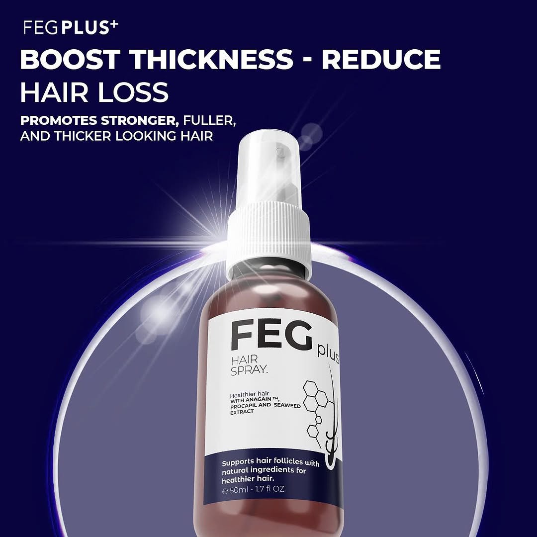 FEG Plus 👉( Men & women ) Hair Growth Spray ✅100% Original