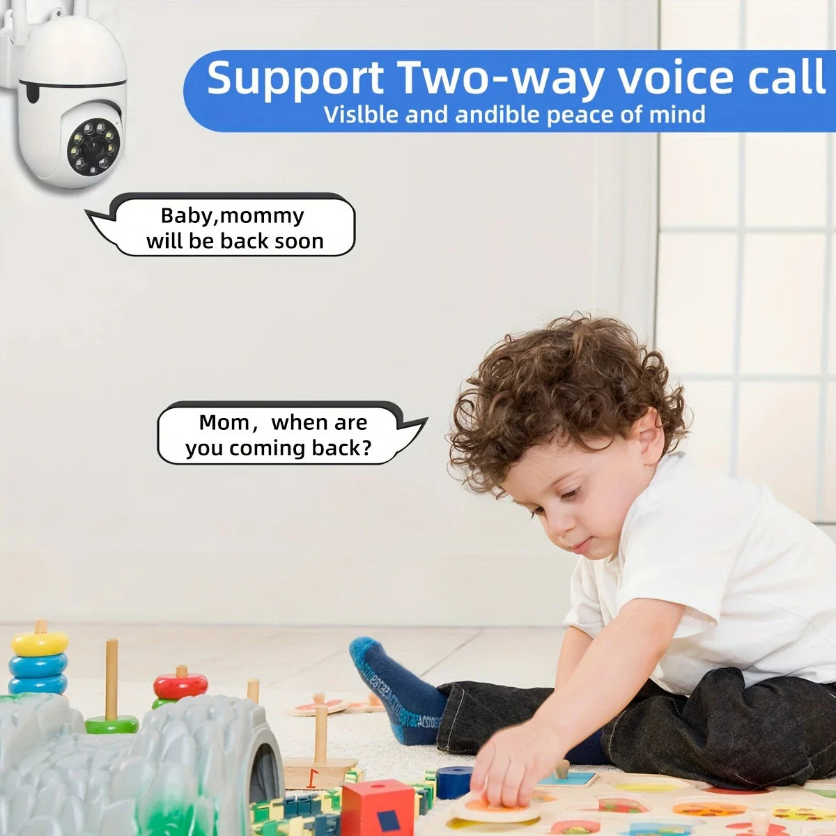 1080p HD Smart Security Camera